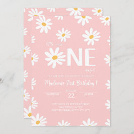 Convite Daisy primeiro aniversario