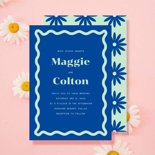 Convite Daisy Wedding (Criador carregado)