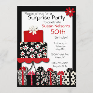 Convite Daisys e Diamantes