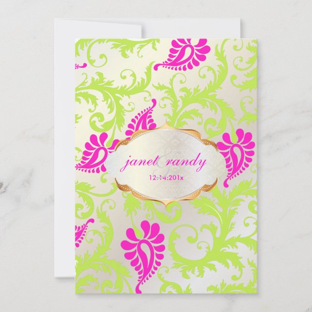 Convite Damasco PixDezines (Frente)