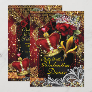 Convite Dança de Bailes de formatura de regresso à escol