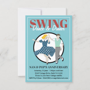 Convite dança Swing