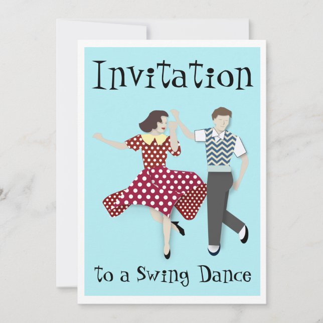 Convite Dança Swing (Frente)