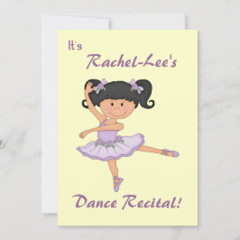 Convite Dance Considerando-Ballerina