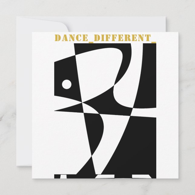 CONVITE DANCE_DIFFERENT_ (Verso)