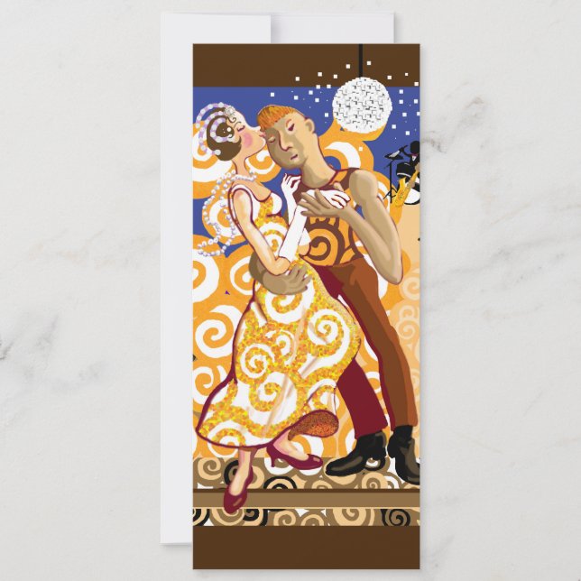 Convite Dance Party (Frente)