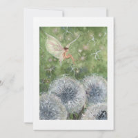 Convite "Dandelion Clocks Fae"