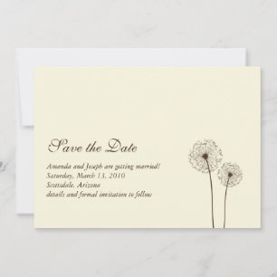 Convite dandelion salvar a data