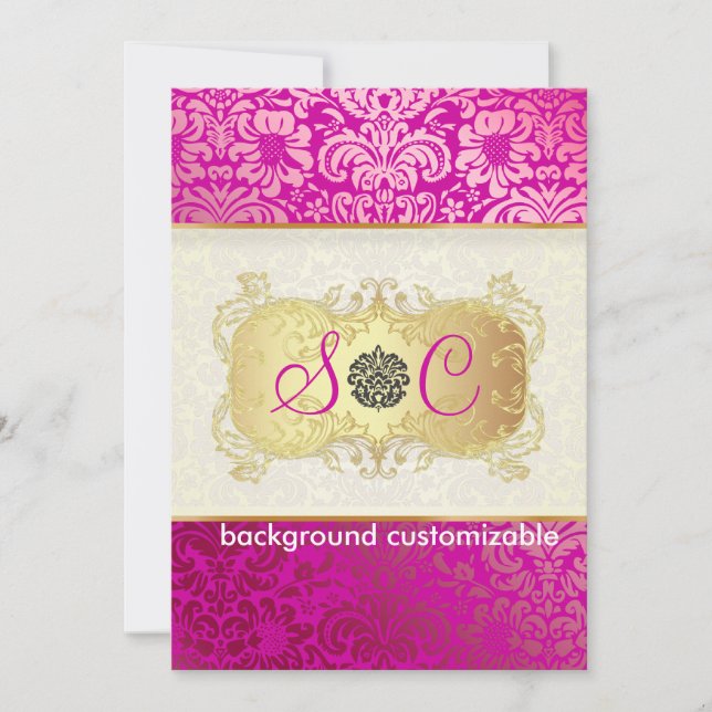 Convite Dano de Vintage do PixDezines (Frente)