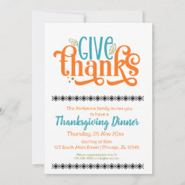 Convite Dar obrigados