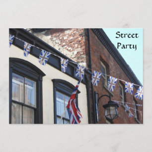 Convite das estamenhas de Union Jack