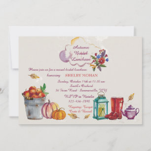 Convite das imagens do outono