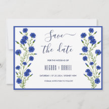 Data de Salvamento do Casamento Botânico de Cornfl