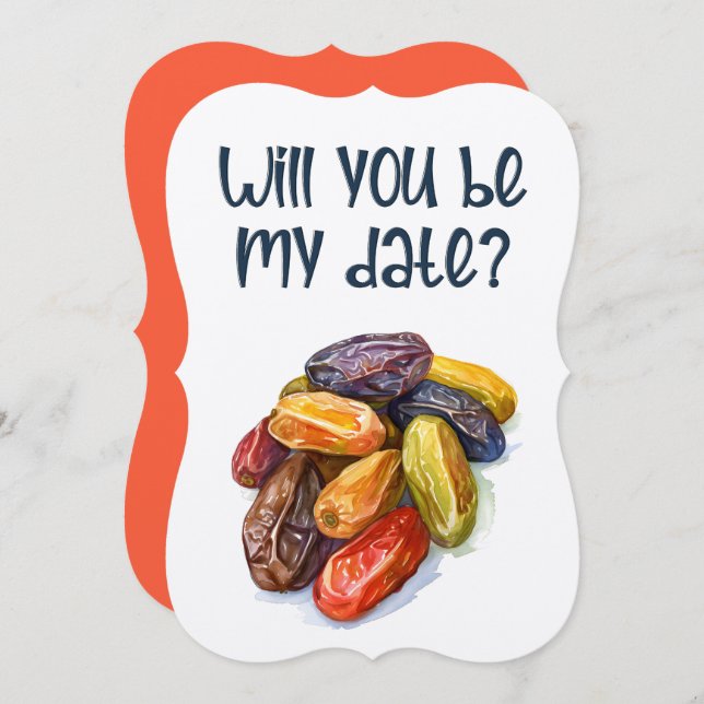 Convite Data Noite Humor - Um Namorados Engraçado (Frente/Verso)