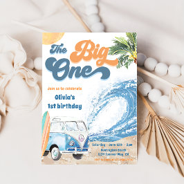 Convite de 1º Aniversário The Big One Surf Beach