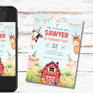 Convite de 2º Aniversário da Fazenda, Aniversário