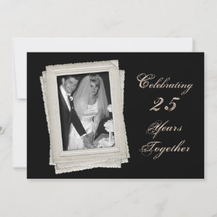 Convite de 25 - Inserção de Fotografias