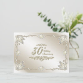 Convite de 30 Casamento de Aniversário