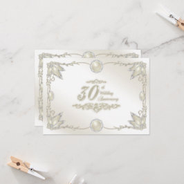 Convite de 30 Casamento de Aniversário