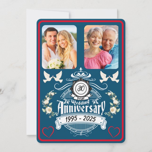 Convite de 30 de Foto do Jubilee 2 (Frente)