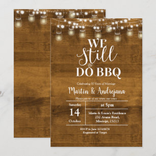 Convite de 40º Aniversário de Casamento Ainda Faze