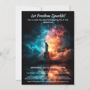 Convite de 4 de Julho – Estátua da Liberdade