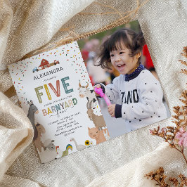 Convite de 5º Aniversário da Fazenda do Celeiro de