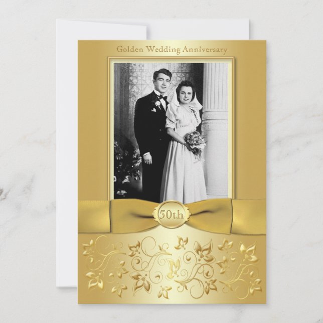 Convite de 50º Aniversário (Frente)