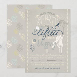 CONVITE DE ABERTURA DE LDS   Coleção Boy Bunny