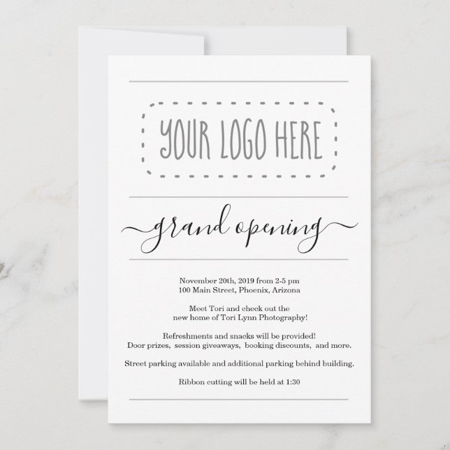 Convite de abertura geral para empresas - Adiciona (Frente)