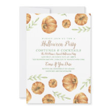 Convite de Abóbora do Festival