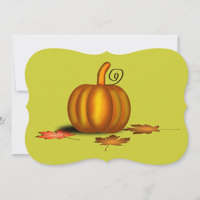 Convite de Ação de Graças (Frente)