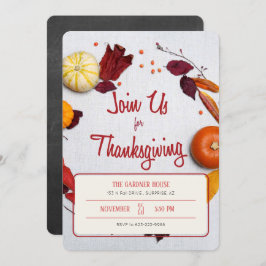 Convite de Ação de Graças