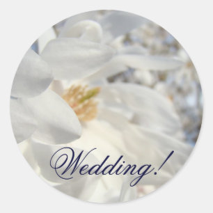Convite de adesivos para casamento! Cartões Florai