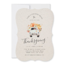 CONVITE DE AGRADECIMENTO | Colheita de Queda Russa