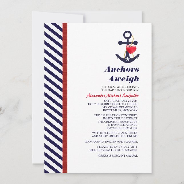 Convite de Alex (Frente)