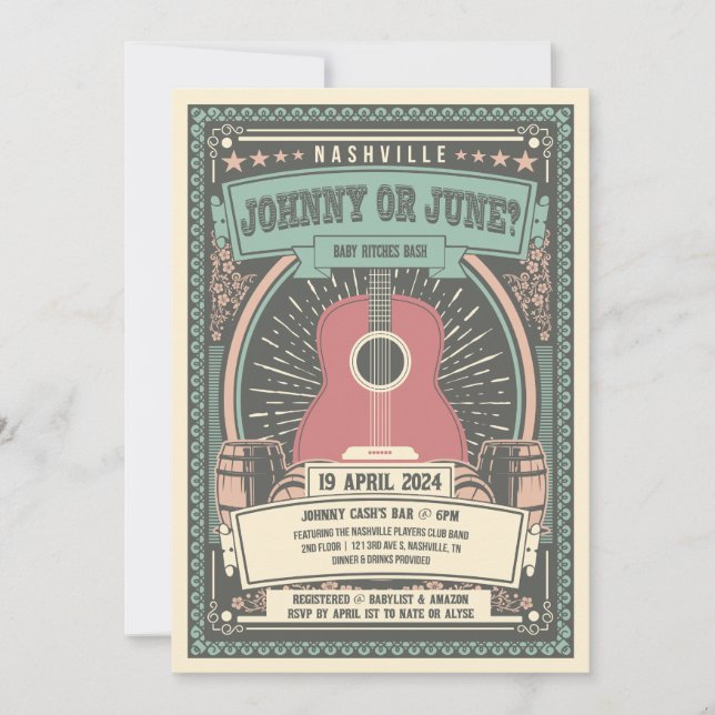 Convite de Alyse Ritches (Frente)