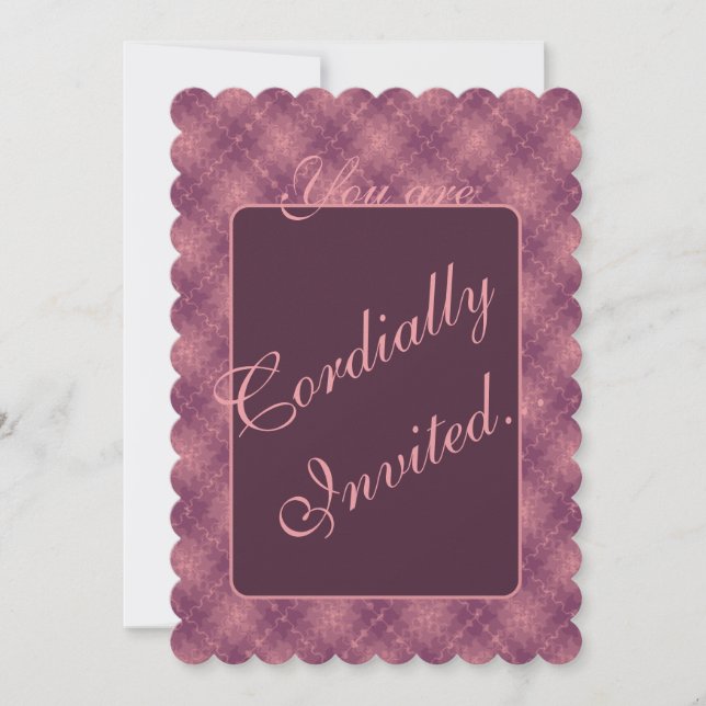 Convite de amanhecer de amantes (Frente)