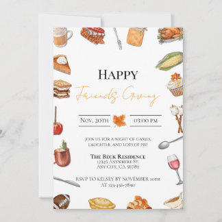 Convite de Amigos para Presentes