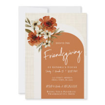 Convite de Amizade Arches de Outono