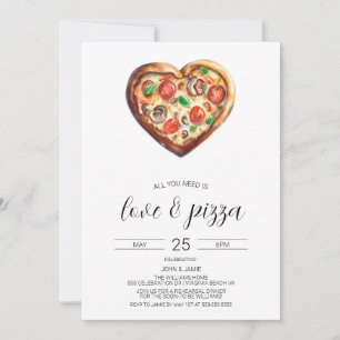 Convite de Amor & Pizza, Chá de Noivado