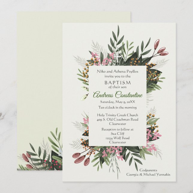 Convite de Andreas Two (Frente/Verso)