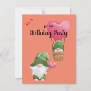 convite de aniversário