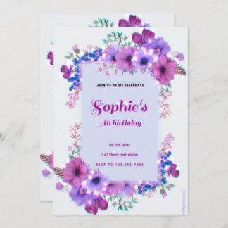 convite de aniversário