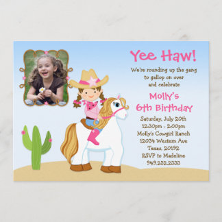 Convite de aniversário