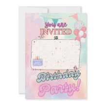 Convite de Aniversário