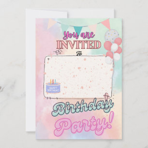 Convite de Aniversário