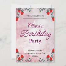 Convite de Aniversário