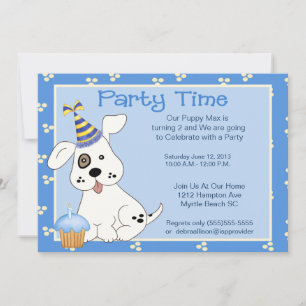 Convite de aniversário