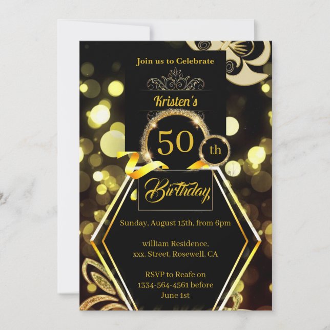 Convite de Aniversário (Frente)